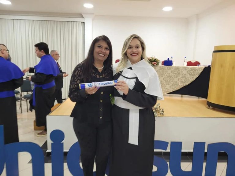 Presença na formatura da Unicesumar Santo André